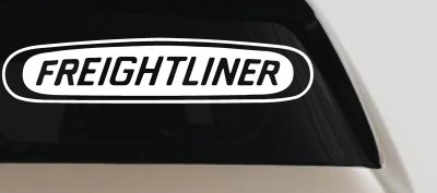 Freightliner Car or Truck Window Vinyl Decal Sticker