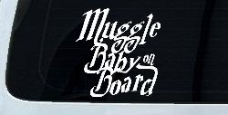 Muggle Baby on Board Potter Car or Truck Window Decal Sticker