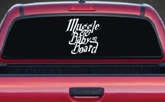Muggle Baby on Board Potter Car or Truck Window Decal Sticker
