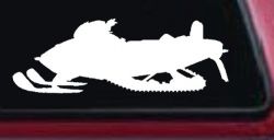 Snowmobile Snow Mobile Off Road Car or Truck Window Decal Sticker