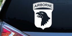 101st Airborne Division Military Car or Truck Window Decal Sticker