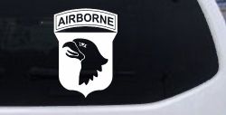 101st Airborne Division Military Car or Truck Window Decal Sticker