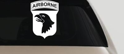 101st Airborne Division Military Car or Truck Window Vinyl Decal Sticker