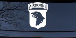 101st Airborne Division Military Car or Truck Window Decal Sticker