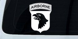 101st Airborne Division Military Car or Truck Window Decal Sticker