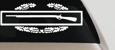 Army Combat Infantry Badge Military Car or Truck Window Vinyl Decal Sticker