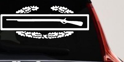 Army Combat Infantry Badge Military Car or Truck Window Vinyl Decal Sticker