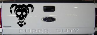 Harley Car or Truck Window Decal Sticker (Black)