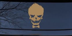 The Joker Car or Truck Window Decal Sticker (Light Brown)