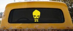 The Joker Car or Truck Window Decal Sticker (Yellow)