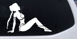 Princess Leia Car or Truck Window Decal Sticker