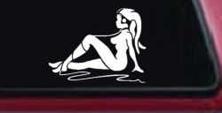 Jabba the Hutt Dancer Car or Truck Window Decal Sticker