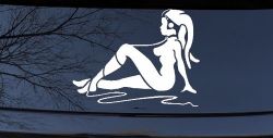 Jabba the Hutt Dancer Car or Truck Window Decal Sticker