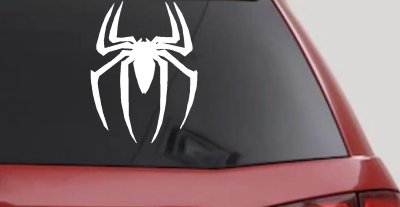 Spider Sci Fi Car or Truck Window Vinyl Decal Sticker