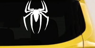 Spider Sci Fi Car or Truck Window Vinyl Decal Sticker
