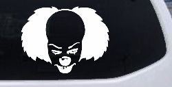 Pennywise the It Clown Sci Fi Car or Truck Window Decal Sticker