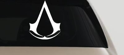 Assassin’s Creed Symbol Sci Fi Car or Truck Window Vinyl Decal Sticker