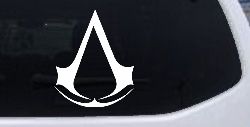 Assassin’s Creed Symbol Sci Fi Car or Truck Window Decal Sticker
