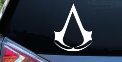 Assassin’s Creed Symbol Sci Fi Car or Truck Window Decal Sticker