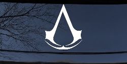 Assassin’s Creed Symbol Sci Fi Car or Truck Window Decal Sticker