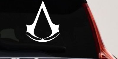 Assassin’s Creed Symbol Sci Fi Car or Truck Window Vinyl Decal Sticker