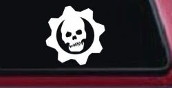 Gears of War Crimson Omen Car or Truck Window Decal Sticker