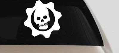 Gears of War Crimson Omen Car or Truck Window Vinyl Decal Sticker