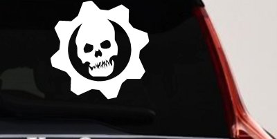 Gears of War Crimson Omen Car or Truck Window Vinyl Decal Sticker