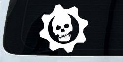 Gears of War Crimson Omen Car or Truck Window Decal Sticker