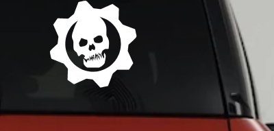 Gears of War Crimson Omen Car or Truck Window Vinyl Decal Sticker