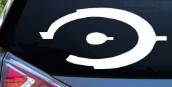 Halo Sci Fi Car or Truck Window Decal Sticker