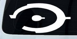 Halo Sci Fi Car or Truck Window Decal Sticker