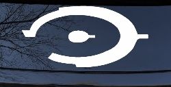 Halo Sci Fi Car or Truck Window Decal Sticker