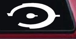 Halo Sci Fi Car or Truck Window Decal Sticker