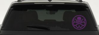 Hydra Sci Fi Car or Truck Window Decal Sticker (Violet)