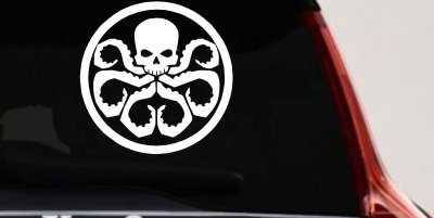 Hydra Sci Fi Car or Truck Window Vinyl Decal Sticker