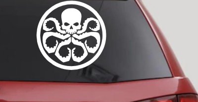 Hydra Sci Fi Car or Truck Window Vinyl Decal Sticker