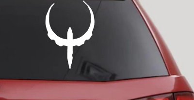 Quake Logo Sci Fi Car or Truck Window Vinyl Decal Sticker