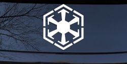 Star Wars Sith Empire Symbol Logo Sci Fi Car or Truck Window Decal Sticker