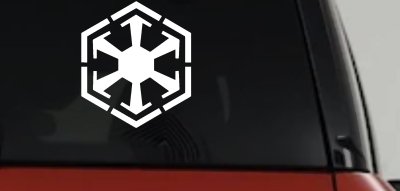 Star Wars Sith Empire Symbol Logo Sci Fi Car or Truck Window Vinyl Decal Sticker