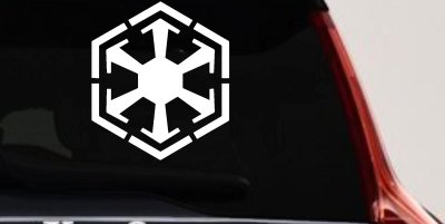 Star Wars Sith Empire Symbol Logo Sci Fi Car or Truck Window Vinyl Decal Sticker