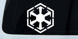 Star Wars Sith Empire Symbol Logo Sci Fi Car or Truck Window Decal Sticker