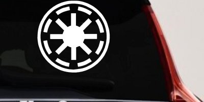 Star Wars Galactic Republic Symbol Logo Sci Fi Car or Truck Window Vinyl Decal Sticker