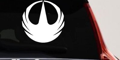 Star Wars Rogue One Symbol Logo Sci Fi Car or Truck Window Vinyl Decal Sticker
