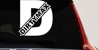 Duramax Diesel Big D Dirtymax Off Road Car or Truck Window Vinyl Decal Sticker