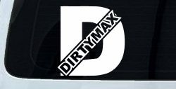 Duramax Diesel Big D Dirtymax Off Road Car or Truck Window Decal Sticker