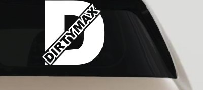 Duramax Diesel Big D Dirtymax Off Road Car or Truck Window Vinyl Decal Sticker
