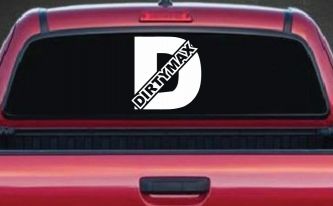 Duramax Diesel Big D Dirtymax Off Road Car or Truck Window Decal Sticker