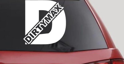 Duramax Diesel Big D Dirtymax Off Road Car or Truck Window Vinyl Decal Sticker