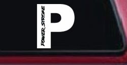 Powerstroke Diesel Big P Off Road Car or Truck Window Decal Sticker